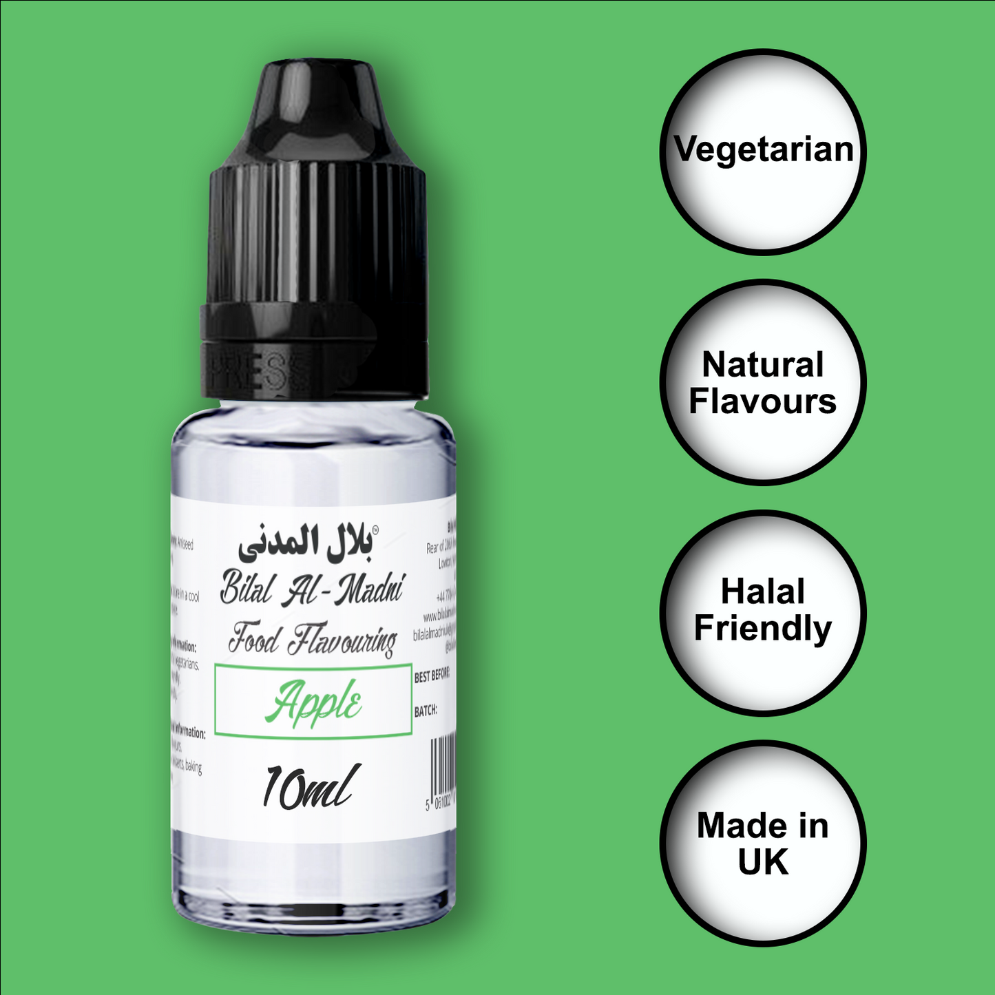 bilal al madni 10ml apple