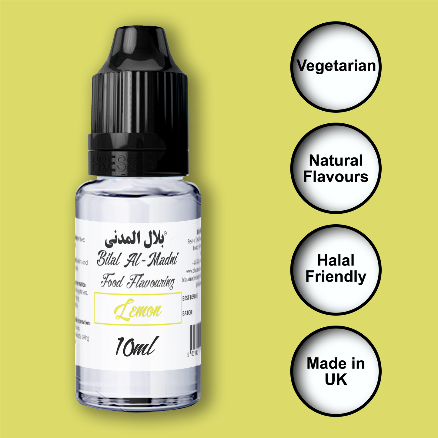bilal al madni 10ml lemon