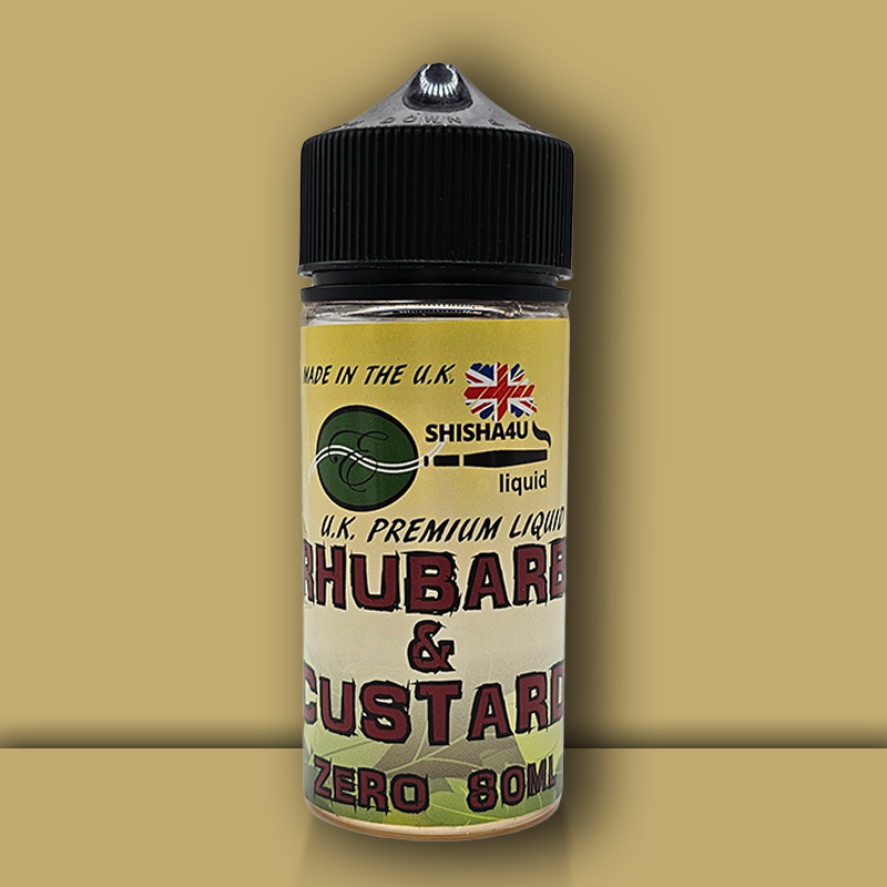 eshisha4u 80ml shortfill rhubarb custard
