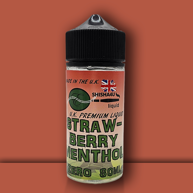 eshisha4u 80ml shortfill strawberry menthol