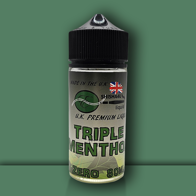 eshisha4u 80ml shortfill triple menthol