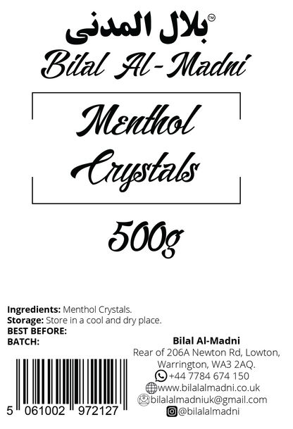 menthol crystal pouch 500g