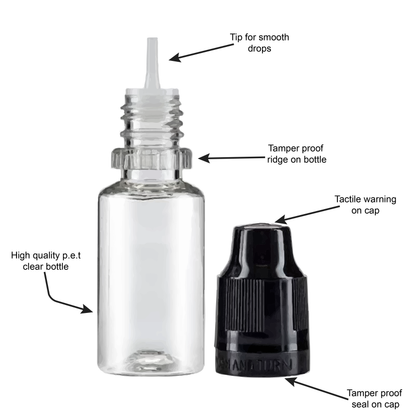 10ml pet bottle info