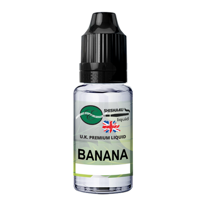 Eshisha4u UK Manufactured E-Liquid | 70/30 | 10ml | Banana