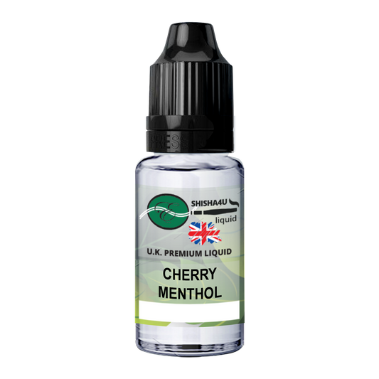 Eshisha4u UK Manufactured E-Liquid | 70/30 | 10ml | Cherry Menthol