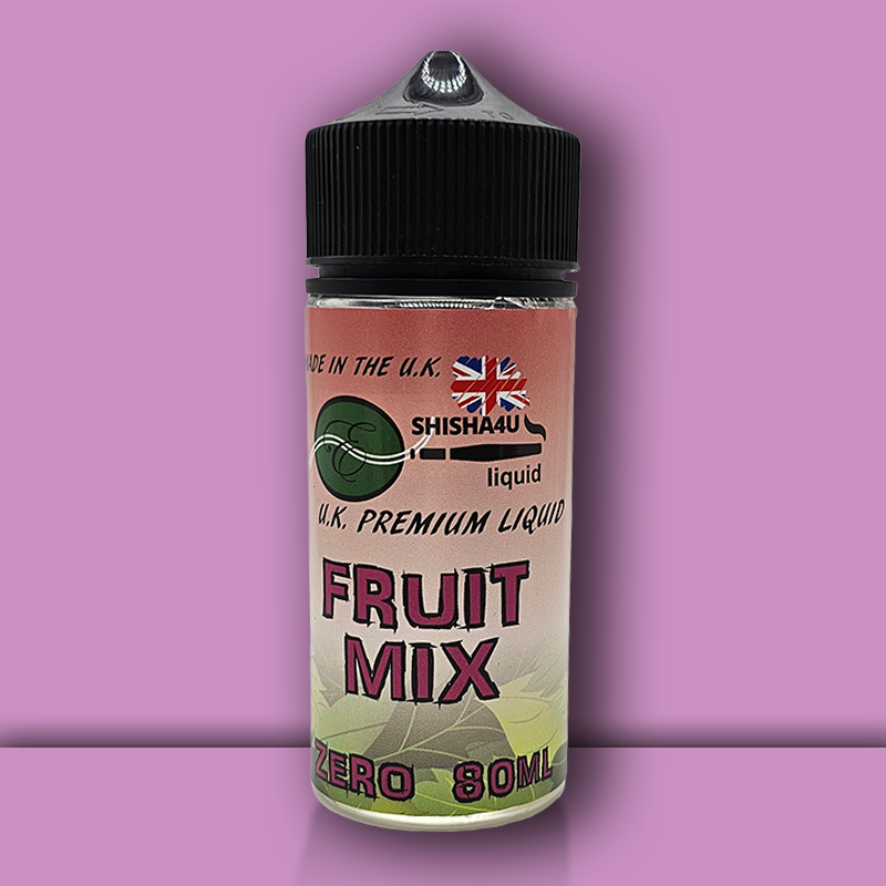 Eshisha4u UK Manufactured E-Liquid | 70/30 No Nicotine | 80ml | Fruit Mix