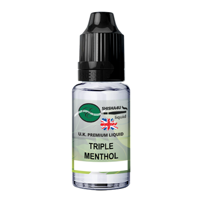 Eshisha4u UK Manufactured E-Liquid | 70/30 | 10ml | Triple Menthol