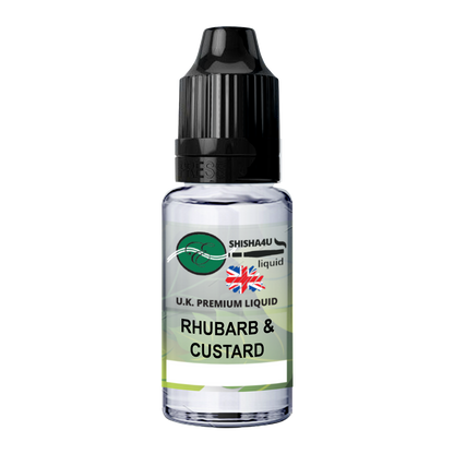 eshisha4u 10ml nicotine rhubarb custard