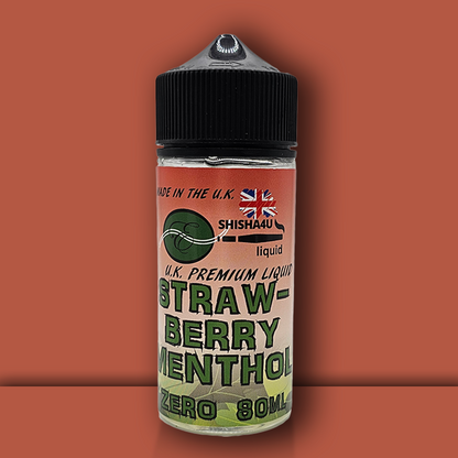 eshisha4u 80ml shortfill strawberry menthol