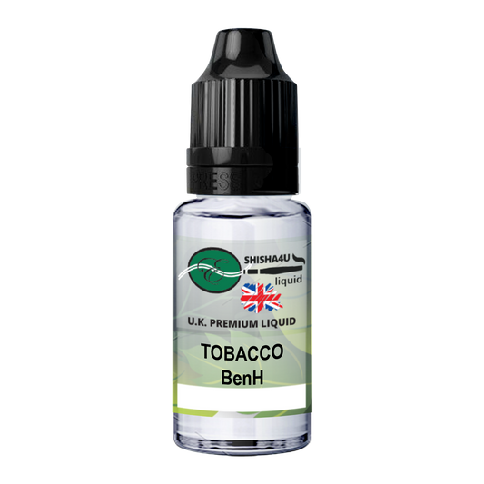 Eshisha4u UK Manufactured E-Liquid | 70/30 | 10ml | Tobacco BenH