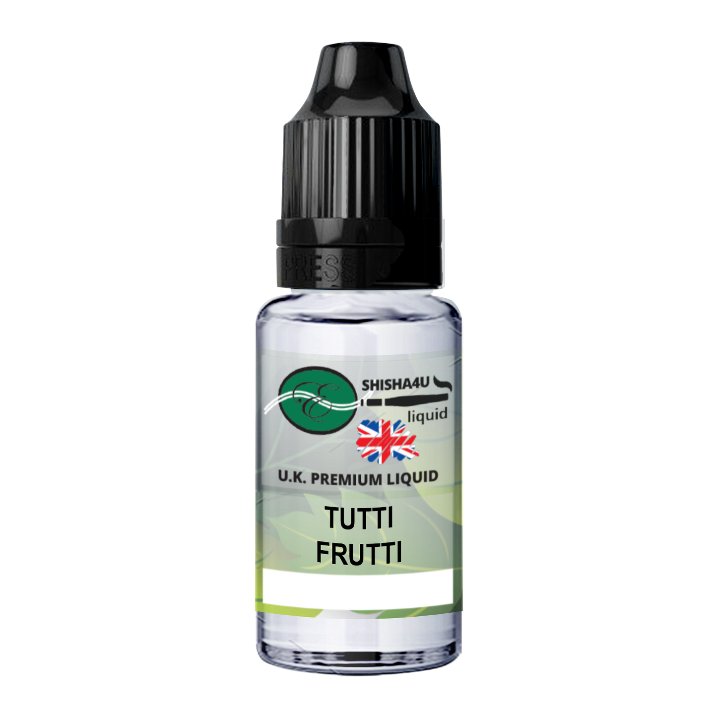 Eshisha4u UK Manufactured E-Liquid | 70/30 | 10ml | Tutti Frutti