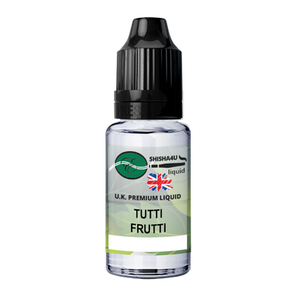 Eshisha4u UK Manufactured E-Liquid | 70/30 | 10ml | Tutti Frutti